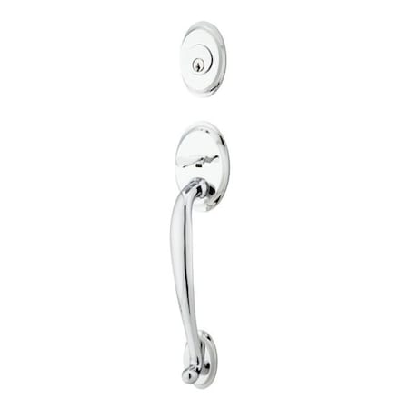 Emtek Bright Chrome Handleset 4410MUS26LH 4410MUS26LH